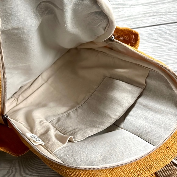 Pure Hemp Backpack Full Size Unisex Design - Picture 5 of 10